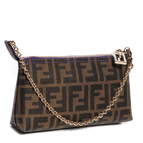 fendi zucca pochette chisra|fendi shoulder bag.